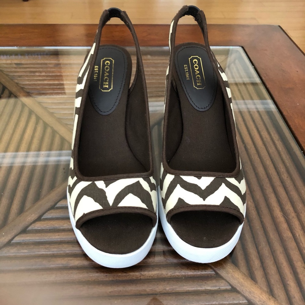 Authentic Coach Sydney wedges